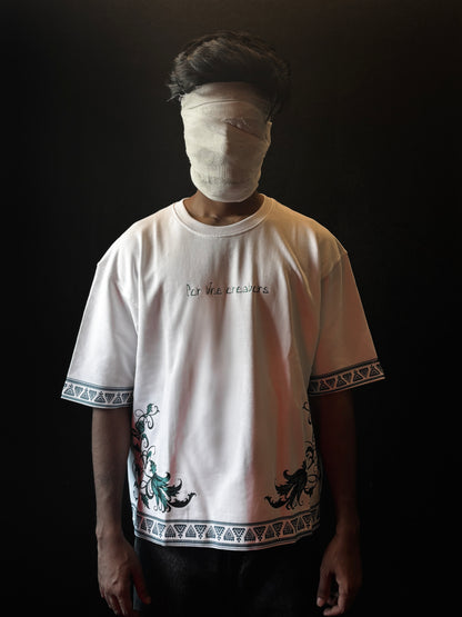 LEGACY OVERSIZED WHITE T-SHIRT P2 | (Limited Edition)