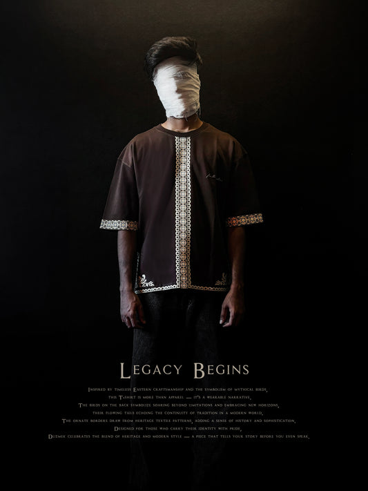 LEGACY OVERSIZED BROWN T-SHIRT | (Limited Edition)