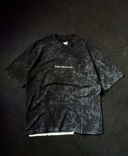 1 OF 1 CHARCOAL PATCH OVERSIZE TEE (UNISEX)