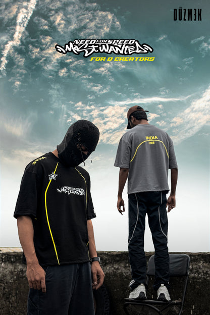 NFS INDIA OVERSIZED BOXY FIT T-SHIRT [BLACK]