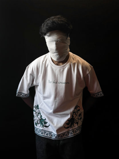 LEGACY OVERSIZED WHITE T-SHIRT P2 | (Limited Edition)