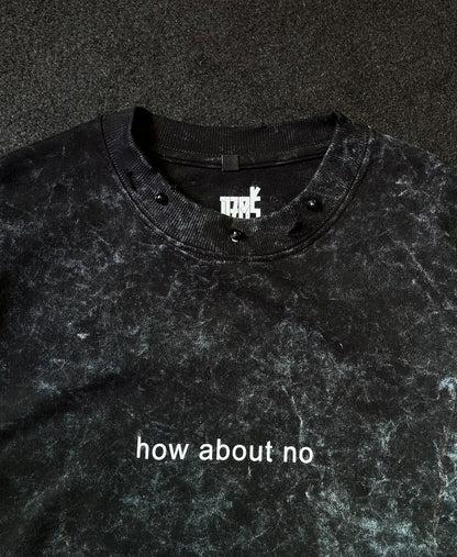 1 OF 1 CHARCOAL PATCH OVERSIZE TEE (UNISEX)