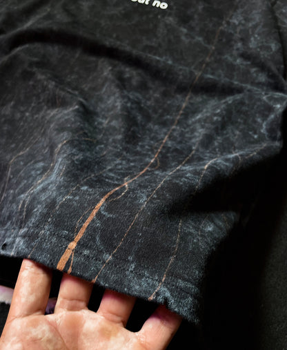 1 OF 1 CHARCOAL PATCH OVERSIZE TEE (UNISEX)