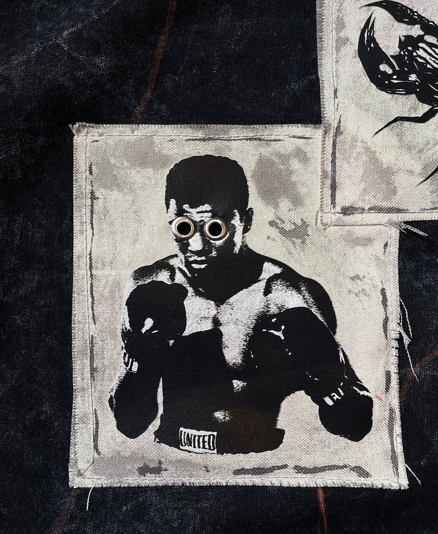 1 OF 1 CHARCOAL PATCH OVERSIZE TEE (UNISEX)