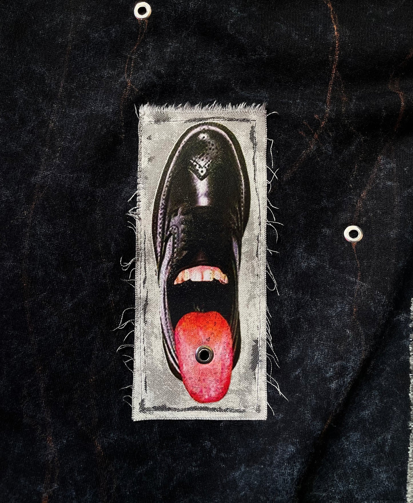 1 OF 1 CHARCOAL PATCH OVERSIZE TEE (UNISEX)